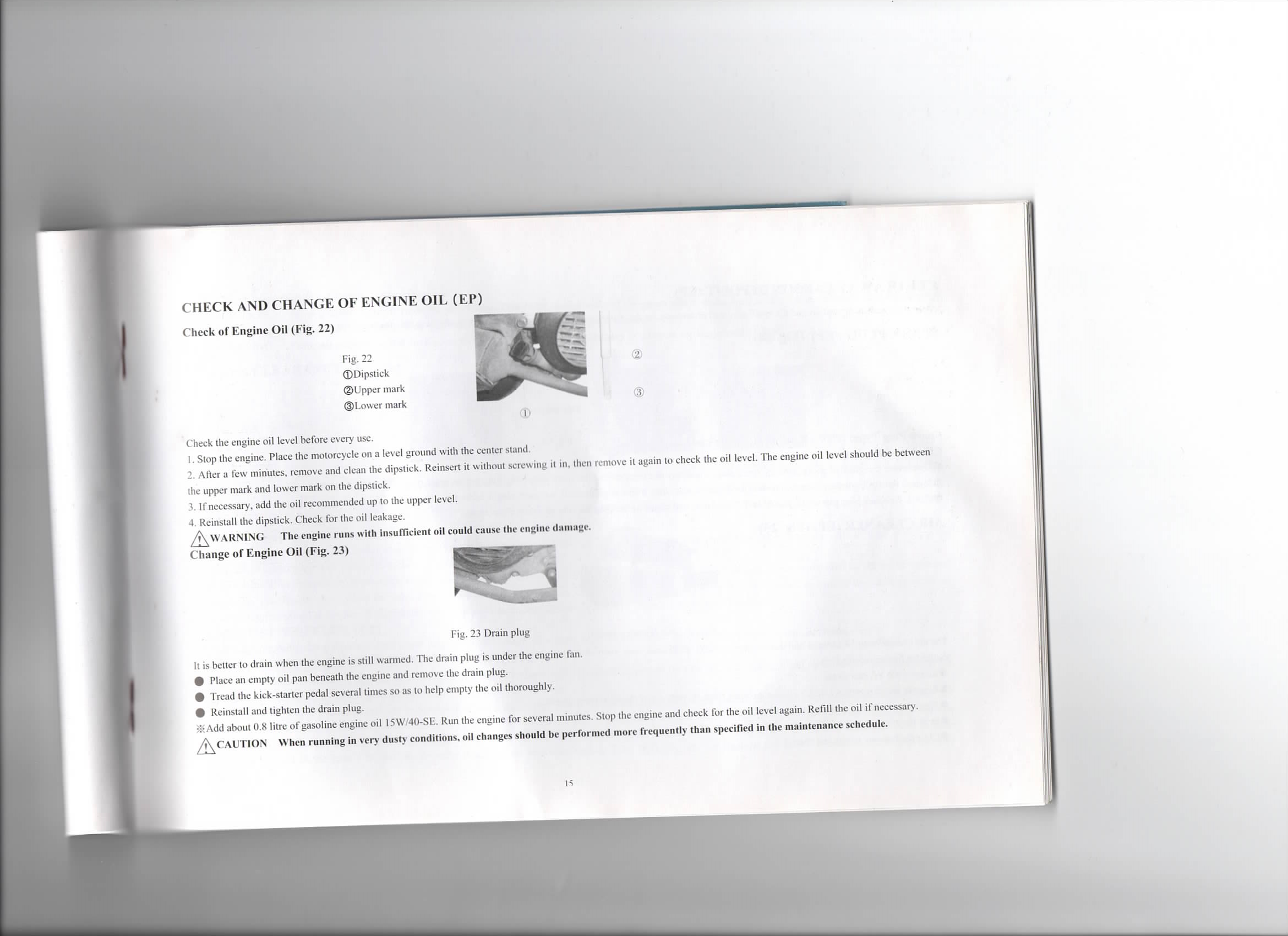 Lifan S-Ray 50  orignial Bedienungsanleitung Englisch owners manual (102-12)