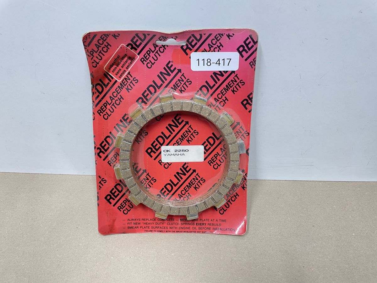 Redline CK2250 Kupplungslamellen Clutch disc set - Yamaha 250 XVS Drag Star (118-12)