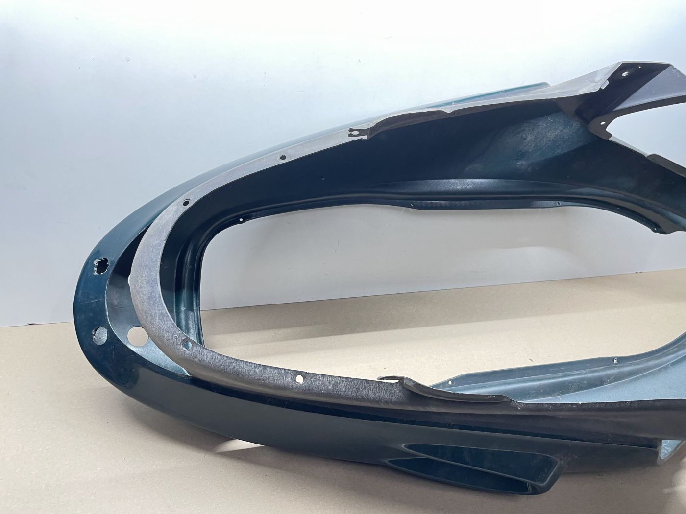 Aprilia Leonardo 125 - Heck Verkleidung Abdeckung Backe fairing (109-1)