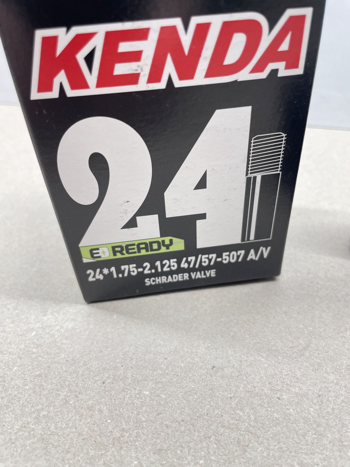2x Kenda Fahrradschlauch 24" AV Zoll x 1.75 - 2.125  24 Zoll Autoventil (94-49)