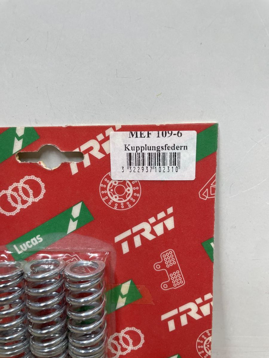 Lucas TRW MEF 109-6 Kupplungsfedern  HONDA CB125 CM125 MTX200 XL250  (118-7)