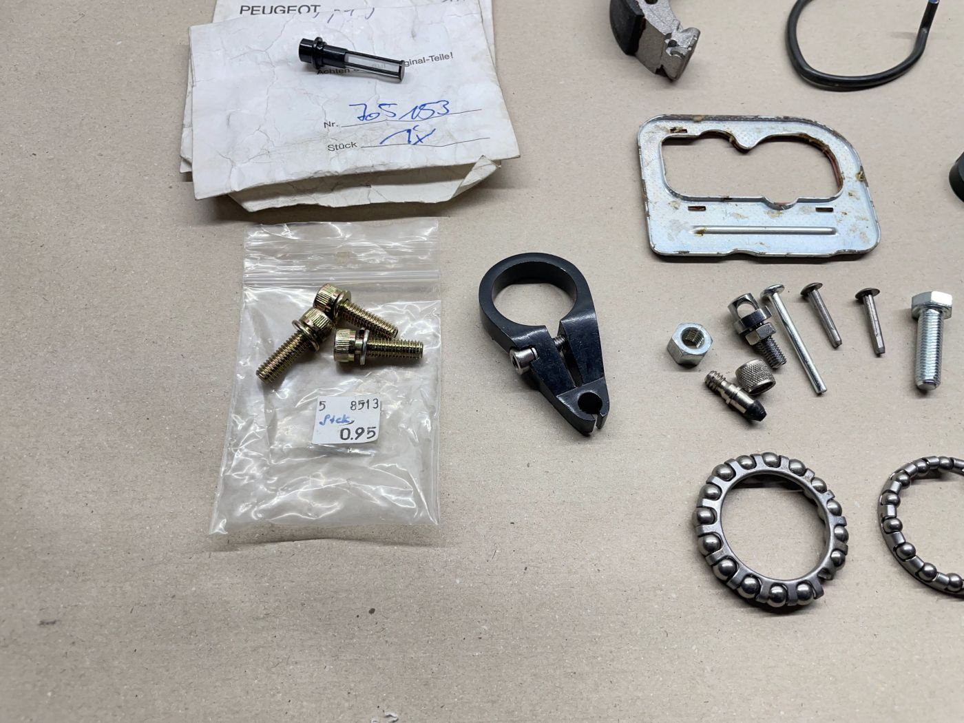 Mofa Moped Teile - Bremszug Schraube Mutter Feder Bremsbacke Dichtung Vergaser (39-81)