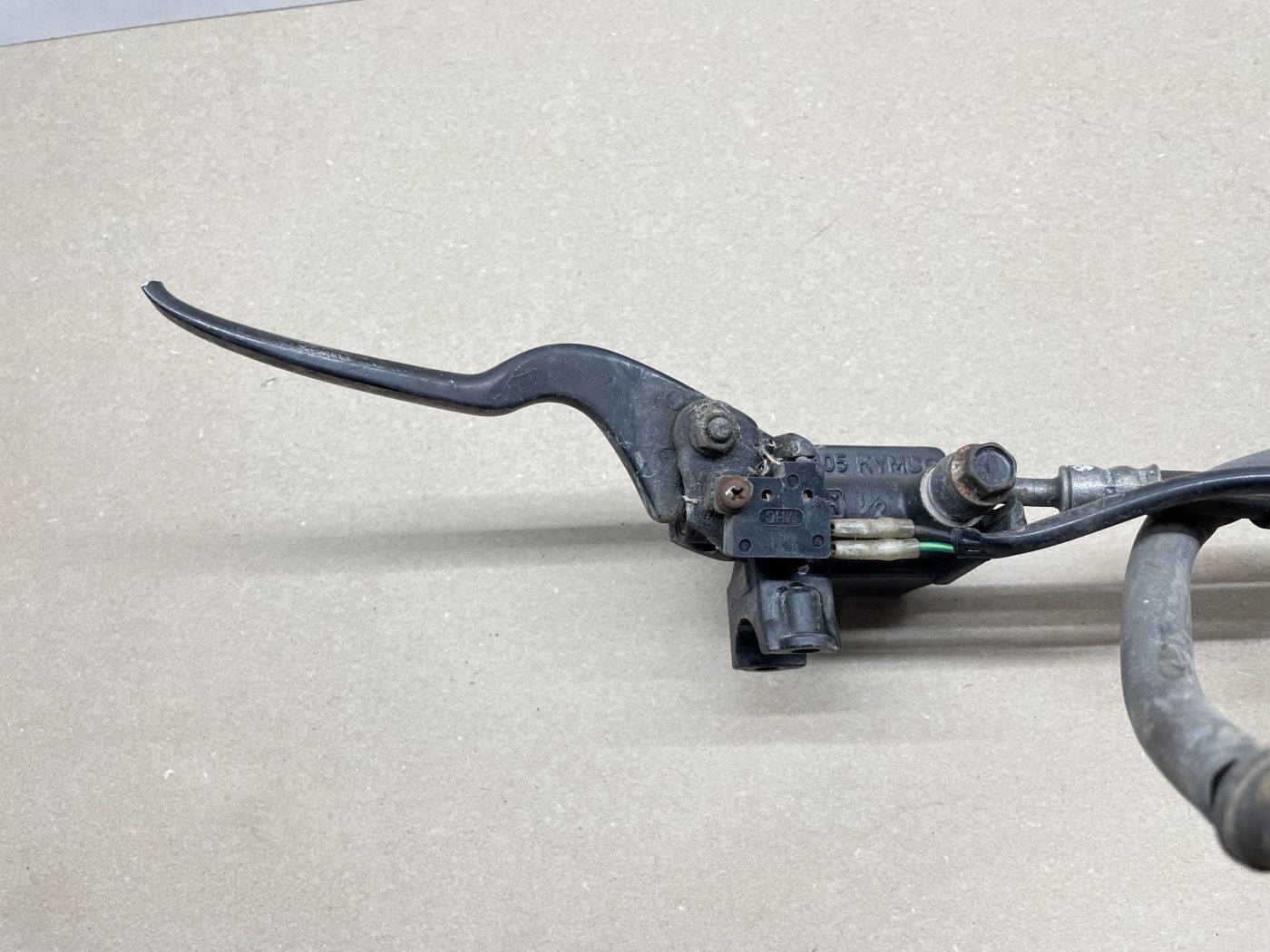 Kymco Cobra Cross - Bremse vorne Bremshebel Bremspumpe Bremszange brake (114)