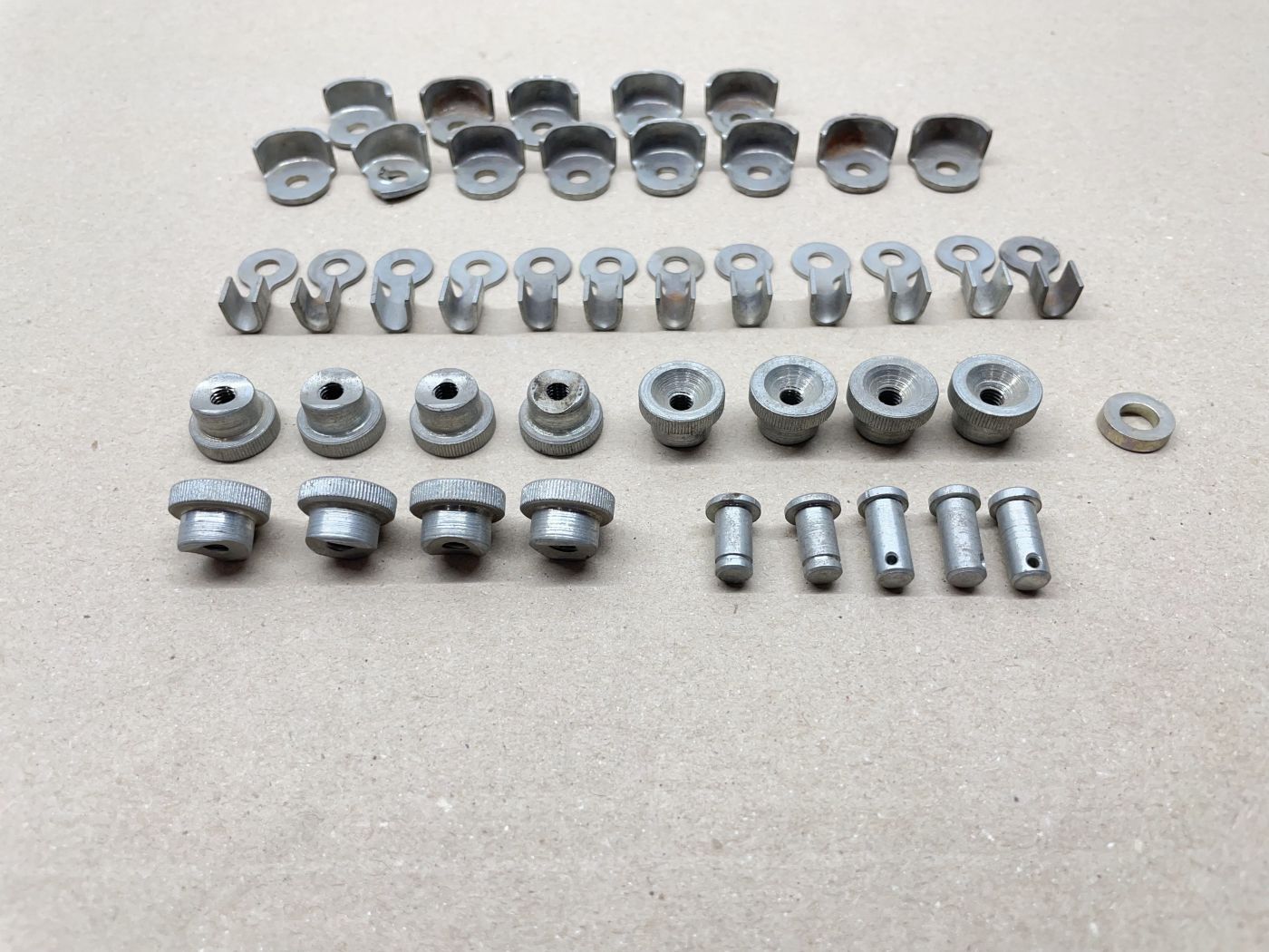 NSU Quickly N S - ORIGINAL Sicherungsblech Verstellmutter Bremse NOS (39-49R)