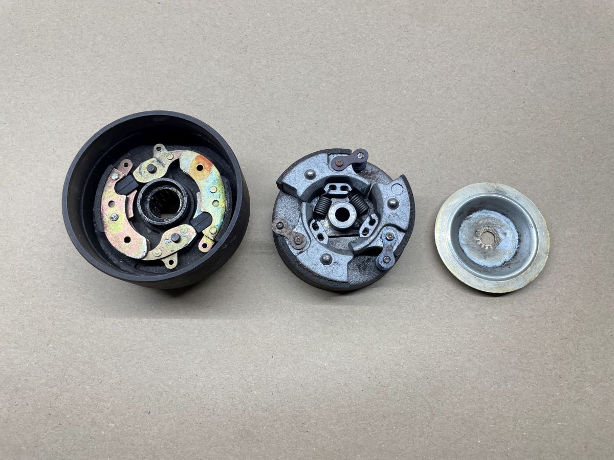 Piaggio Ciao Si Bravo ORIGINAL Kupplung Glocke Grundplatte Schleuderbacken (W7)