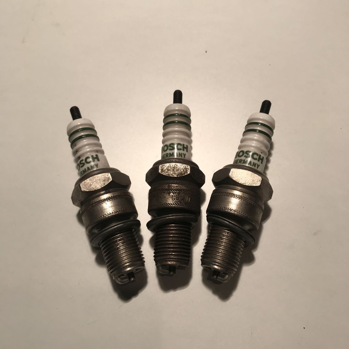 3x Bosch Zündkerze W225T28  Spark Plug Tennplugg  Z12