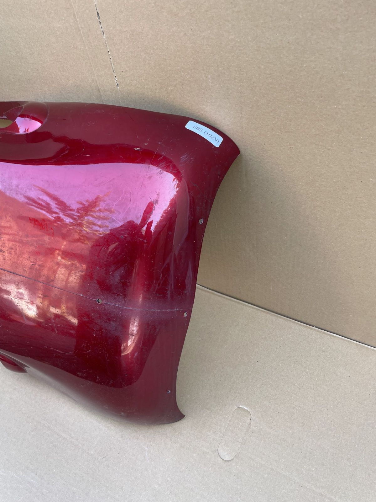 Benelli Velvet 125 - Unterboden Spritzschutz Verkleidung Wanne fairing (102-V-RO)