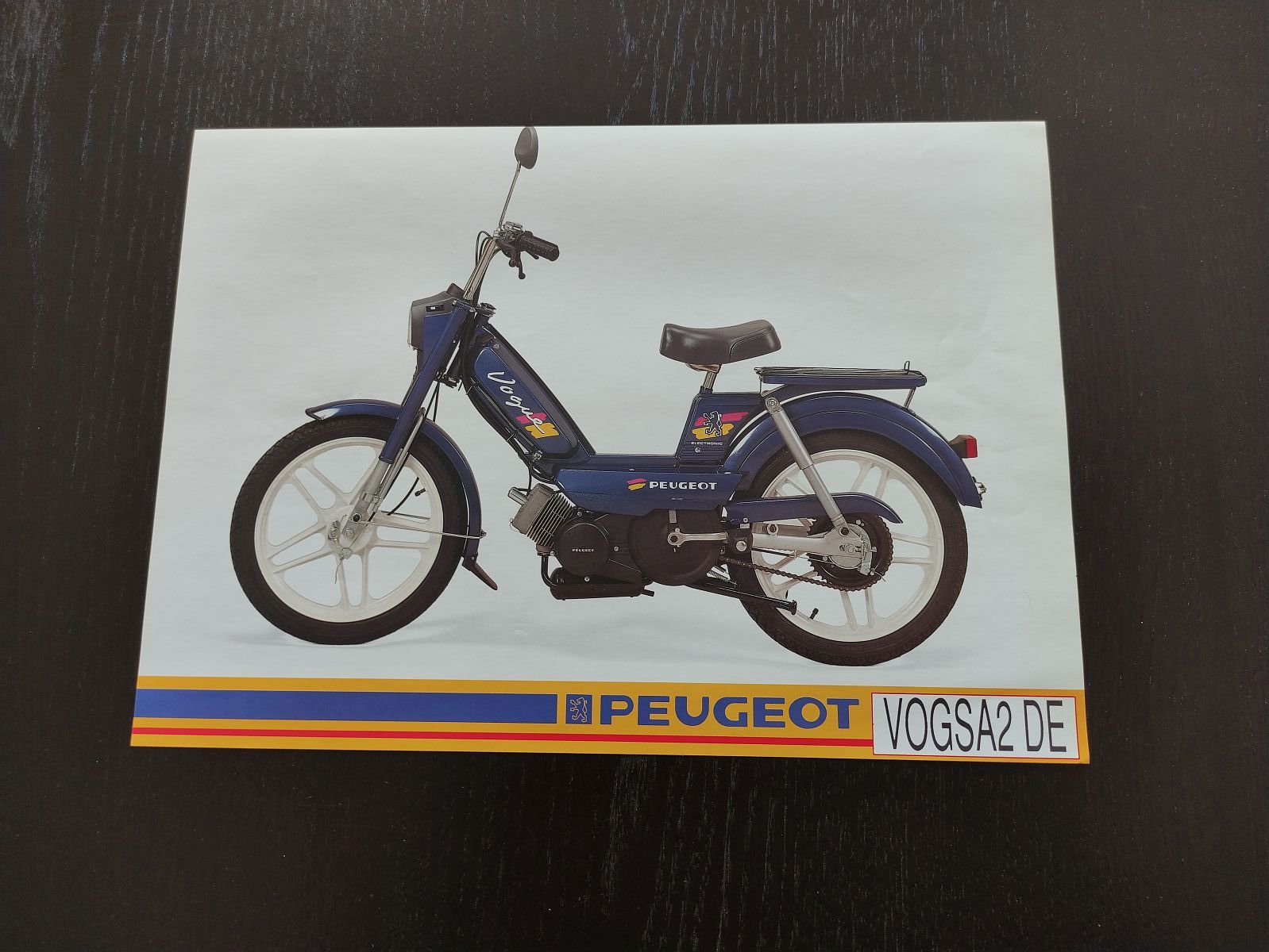 Peugeot Vogue Mofa VOGSA2 DE - ORIGINAL Bild Prospekt Sammler (39)