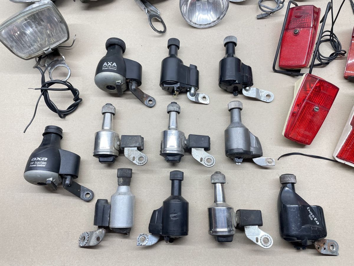 Saxonette Spartamet - 9x Scheinwerfer, 4x Rücklicht, 11x Dynamo Fahrrad (83-6)