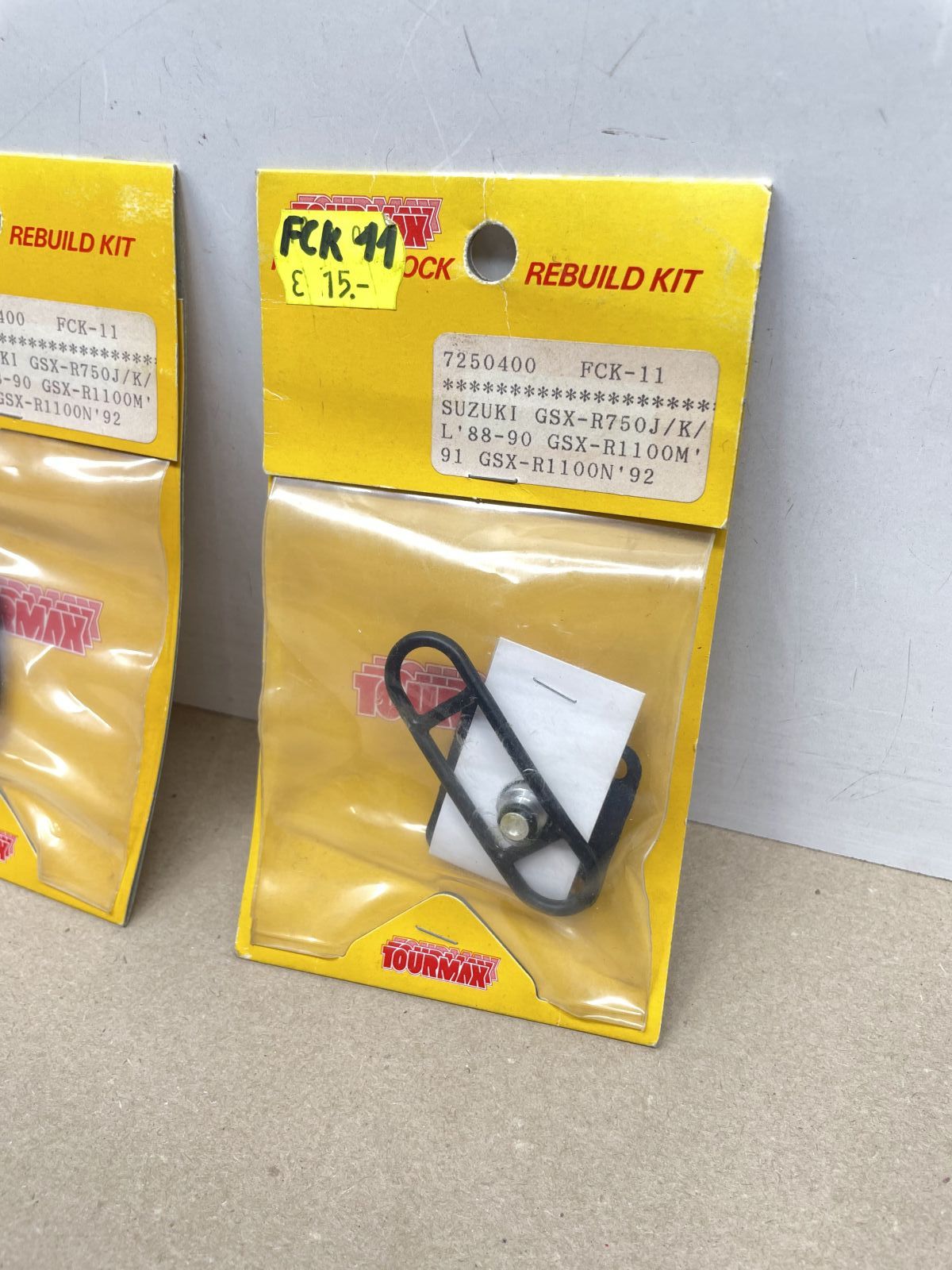2x Benzinhahn Reparaturset Tourmax FCK-11 /  Suzuki GSXR1100 GSXR750 (118-23)