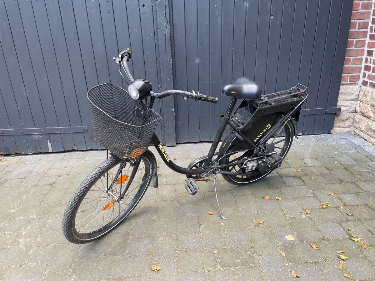 Hercules Saxonette Classic - Fahrzeufrahmen mit original Papiere Rahmen (101)