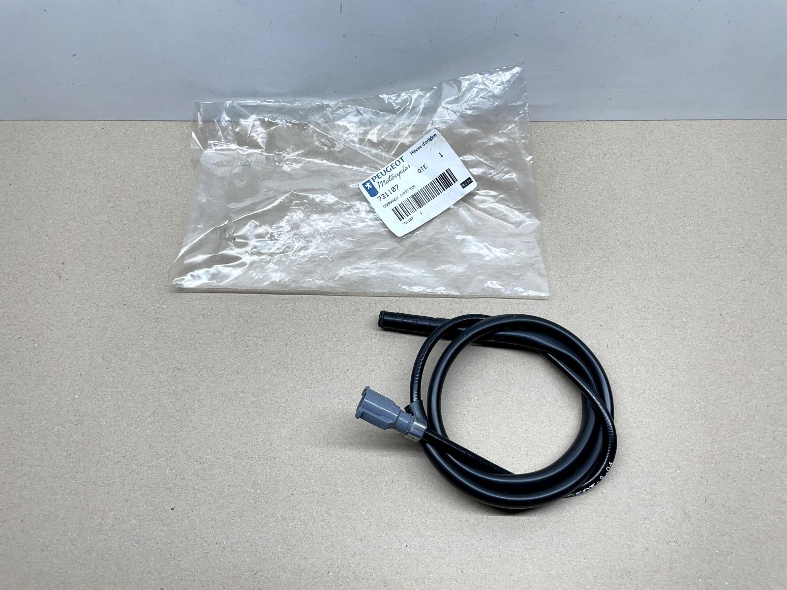 Peugeot Zenith  ORIGINAL Tachowelle für Trommelbremse Speedometer cable (39-17)