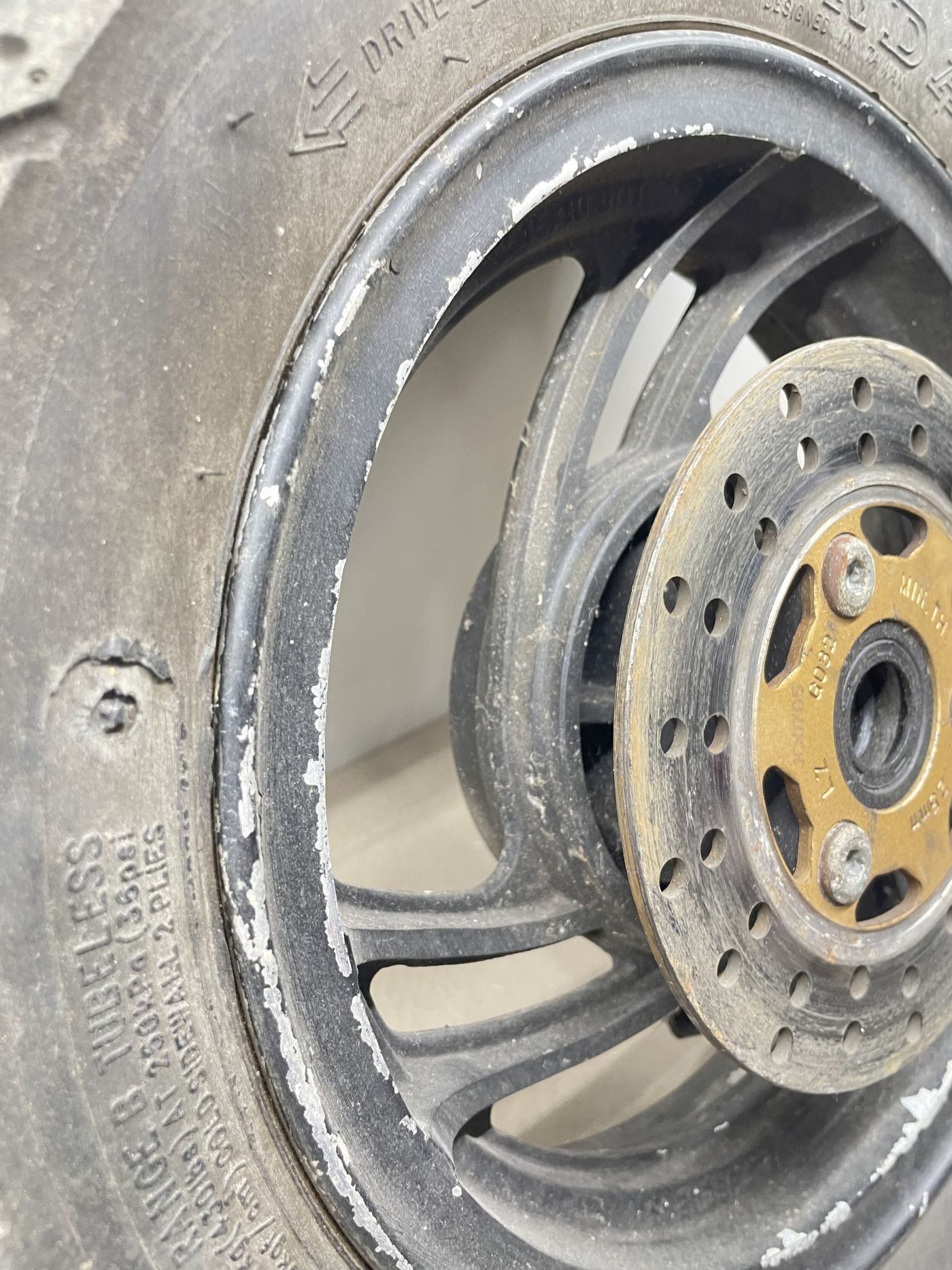 Rex RS 450 -  Vorderrad Reifen Felge vorne wheel (102-15)