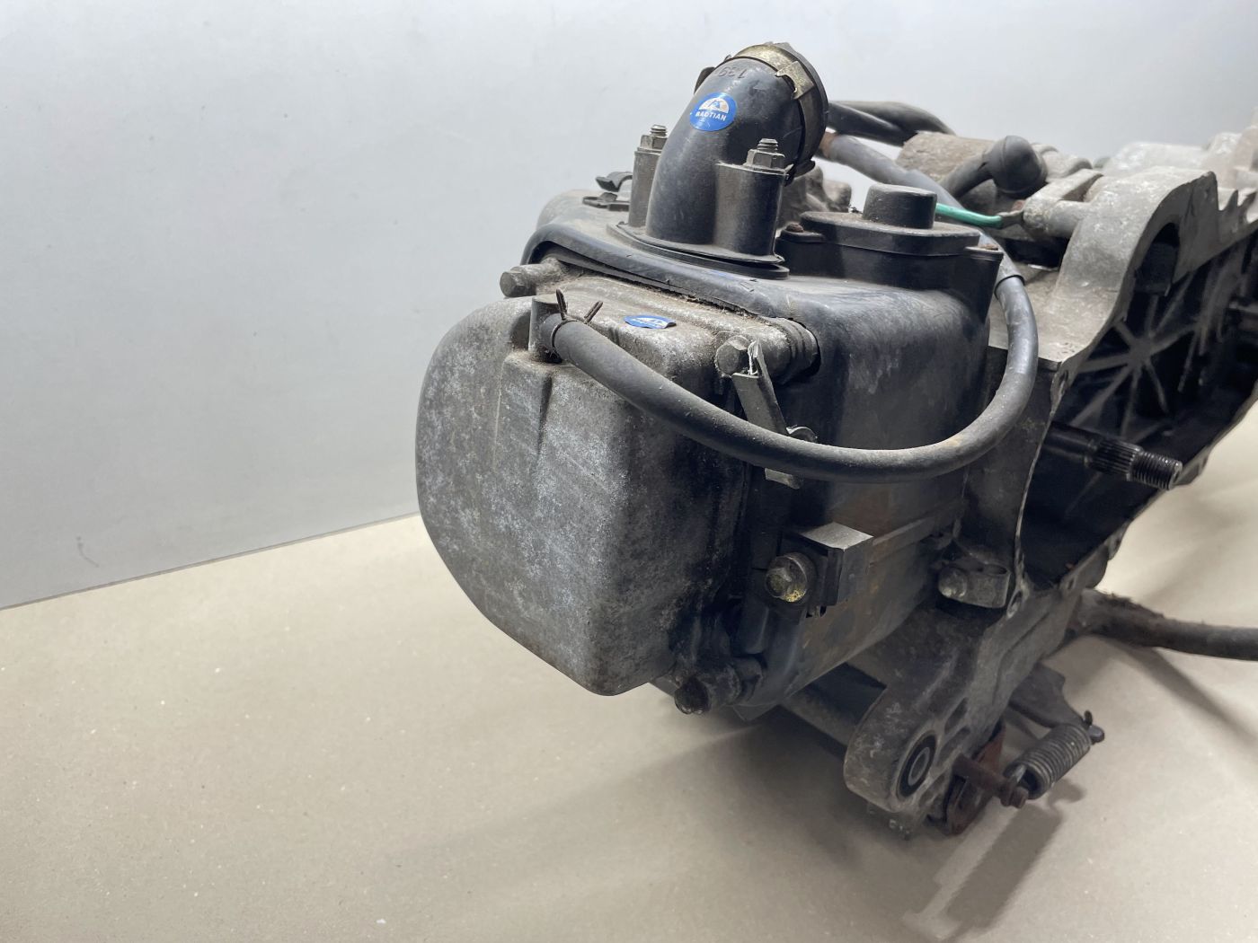Ering / Baotian BT49QT-7 Motorblock Zylinder Getriebe Kurbelwelle (102-14)