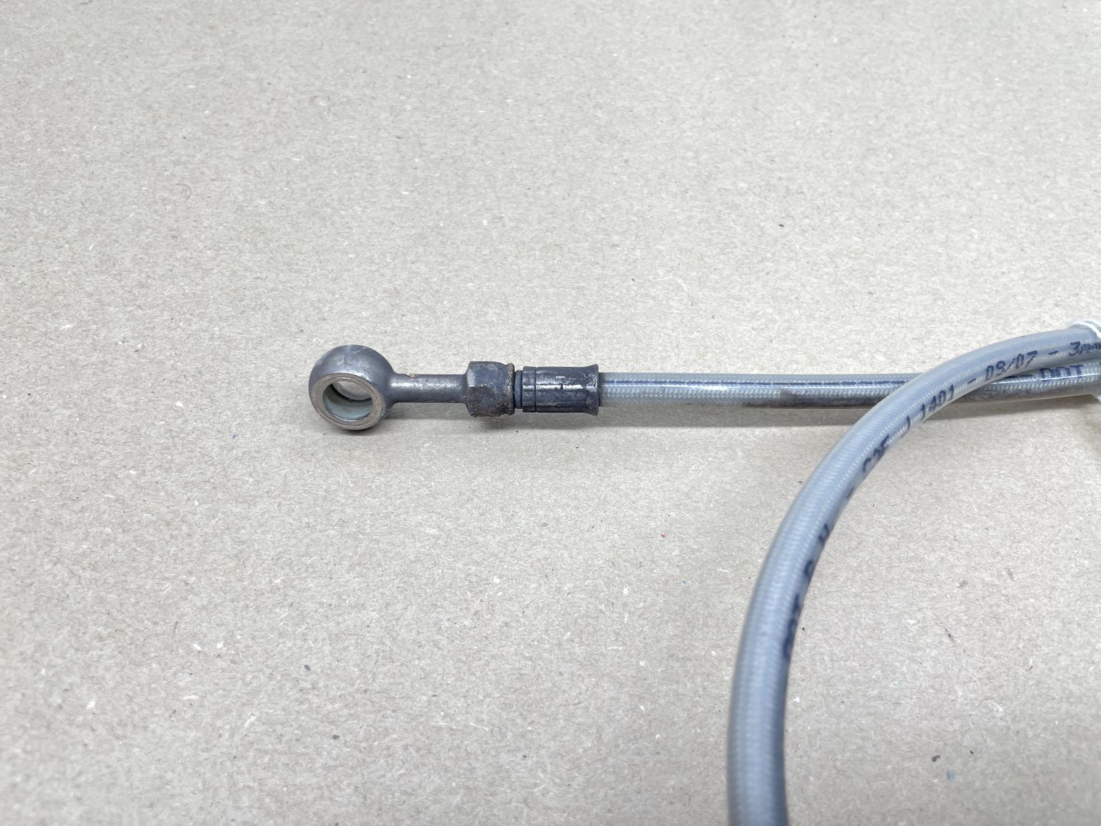 Aprilia Pegaso 650 - Bremsleitung vorne Stahlflex brake line  (118-24)