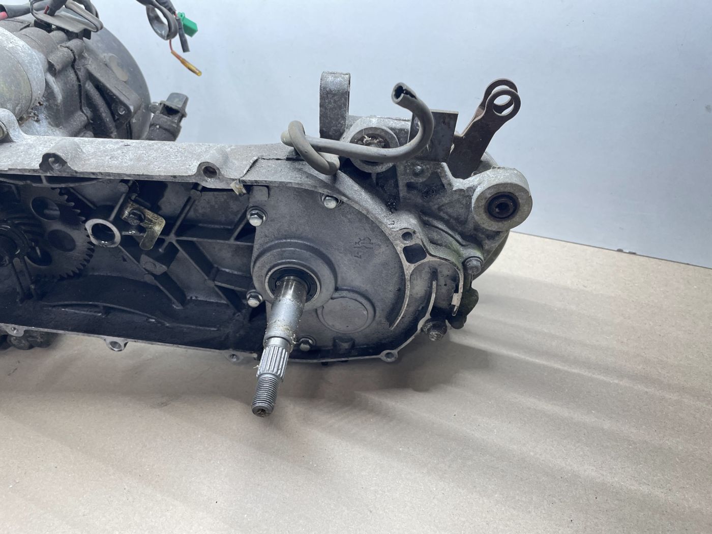 Longjia LJ125T-A Raptor - Motorblock Zylinder Getriebe Kurbelwelle engine (109-2)