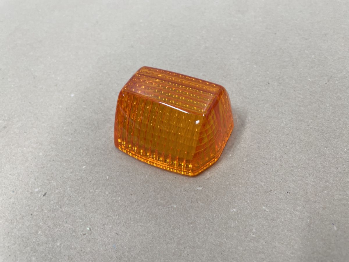 4x Blinker Glas Blinkerkappe - Kawasaki GPX 600 GPZ 750 900 GTR 1000  (118-11)