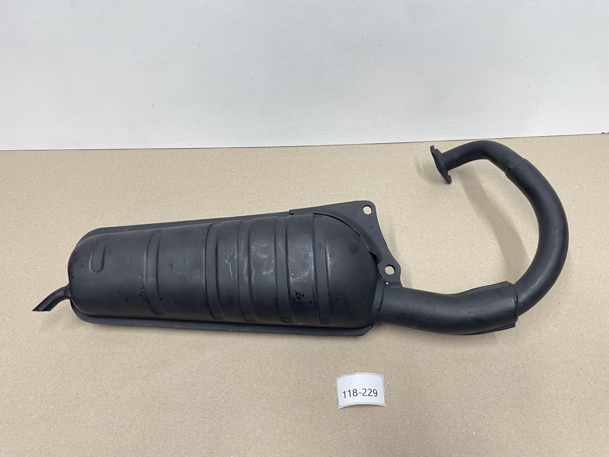 PGO Star 50 / 80 - ORIGINAL Auspuff Selten Rarität exhaust (118-A)