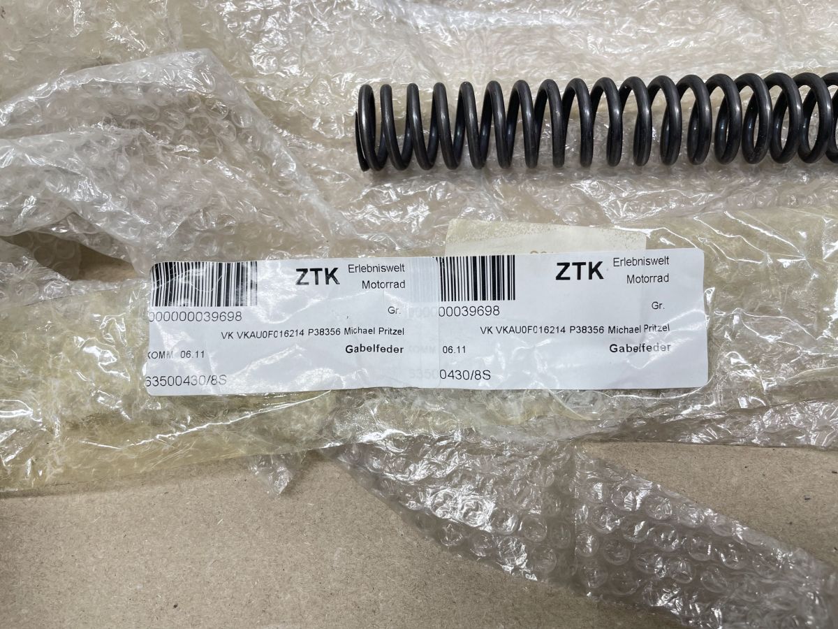 LEM LX4 - Gabelfedern NOS 0963500430/8S fork springs molla forcella  (118-22)