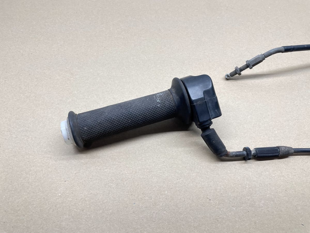 Suzuki AN 125 - Gasgriff + Gaszug Lenker throttle grip  (77)