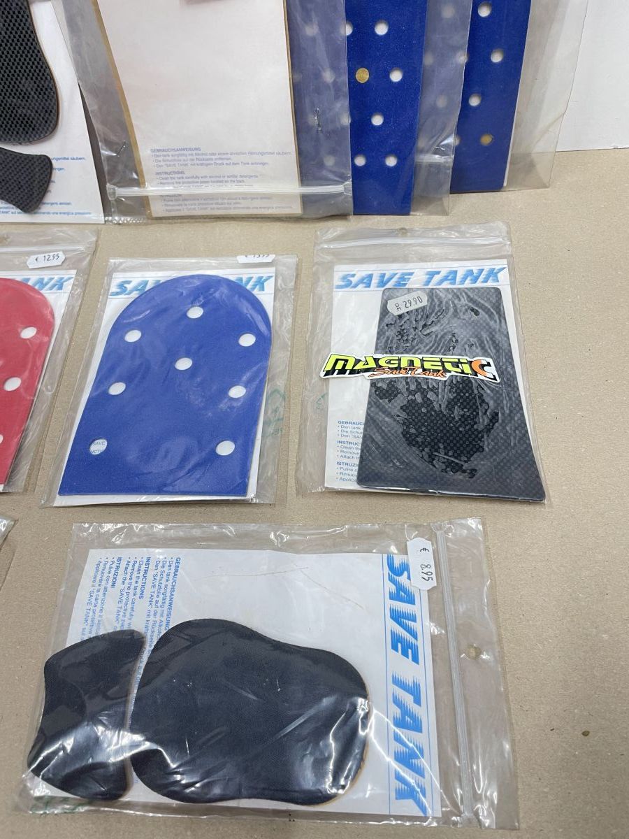 16x Tankpad Tankschutz NOS - Motorrad Yamaha BMW Honda Kawasaki Suzuki (118-16)