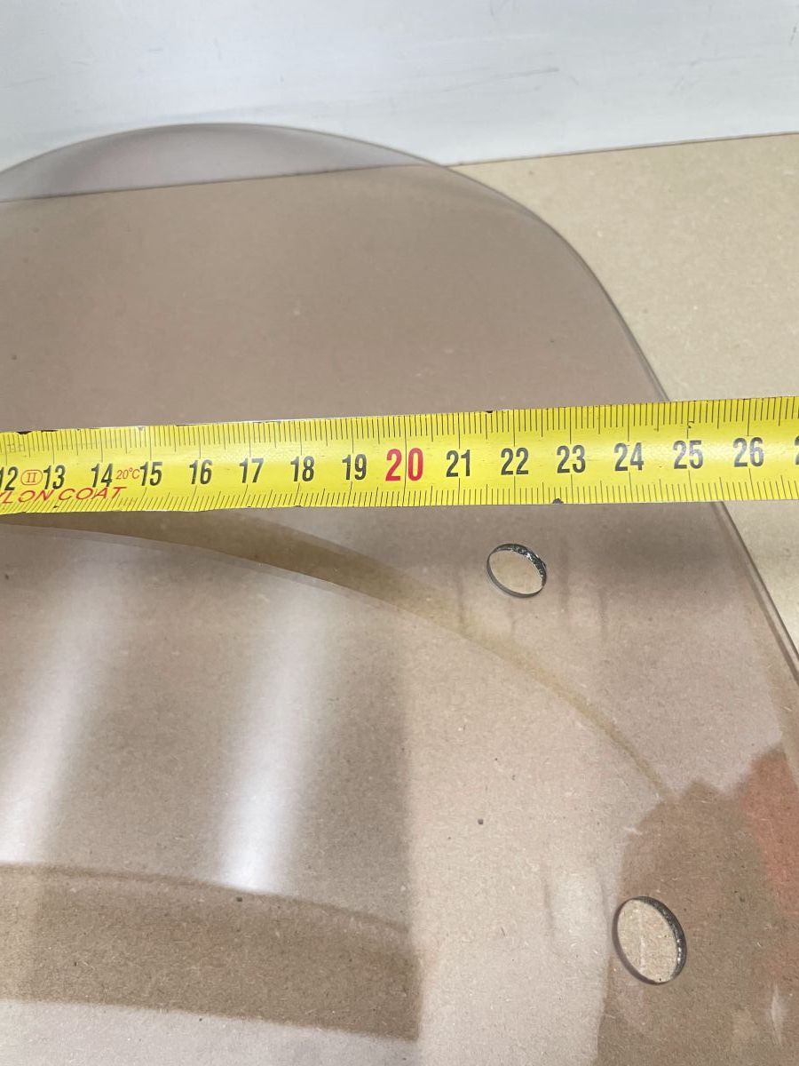 Windschild Polywel 38 getönt - Kawasaki Yamaha Suzuki Honda windshield (118-W)