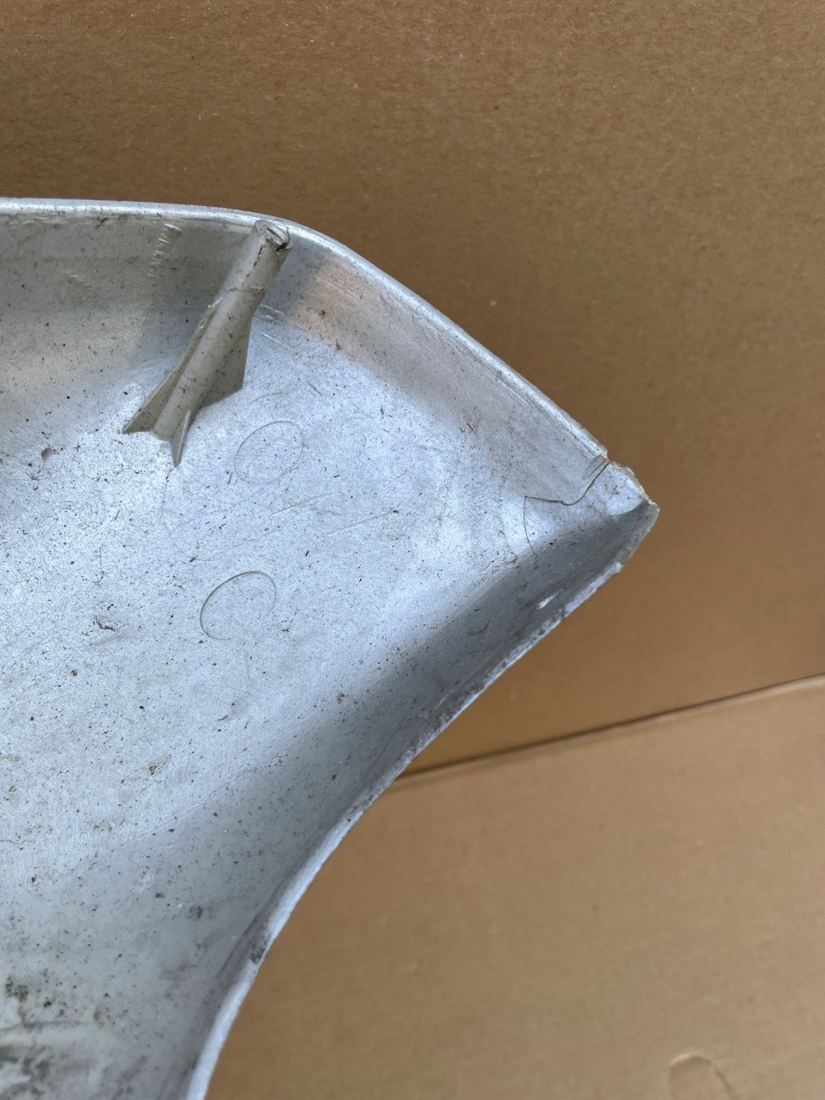Rieju Toreo 50 - Unterboden Spritzschutz Verkleidung Wanne fairing (102-V-RO)