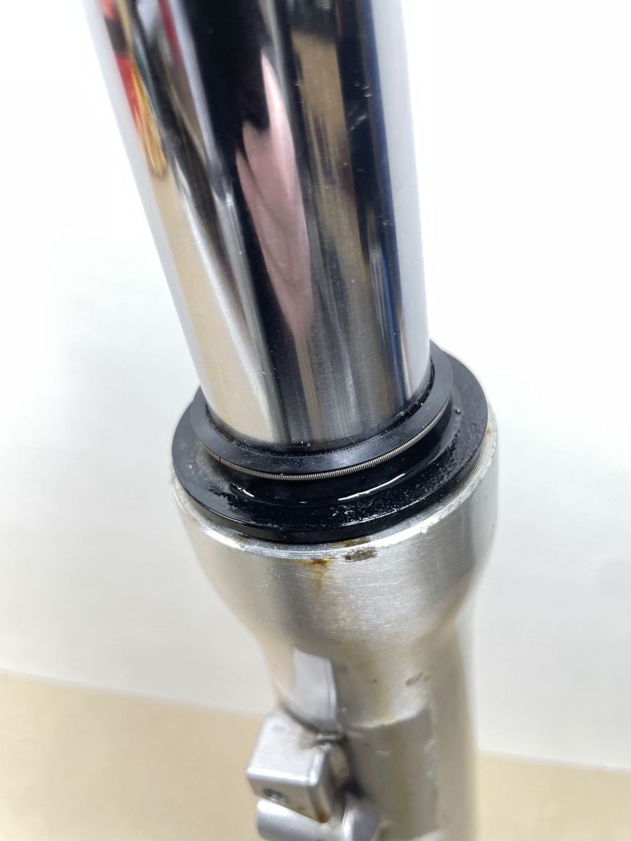 KAWASAKI EL 250 - Federgabel Telegabel Gabelholm Federung front fork  (118)