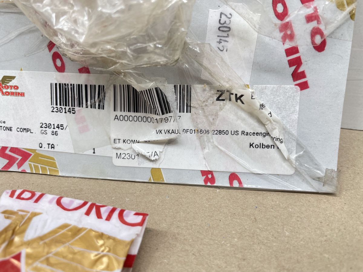 Franco Morini T4 Motor ?  A Kolben NOS M230145 LEM Malaguti piston (118-19)