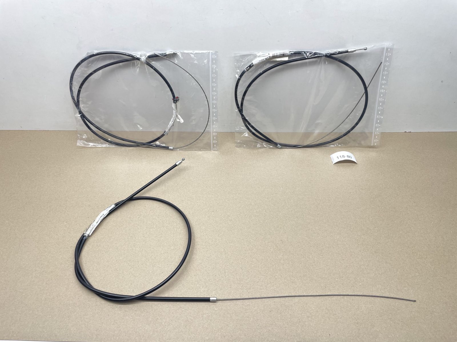 LEM Cayman S6 ATV - 3x Bremszug hinten rear brake cable  (118-28)