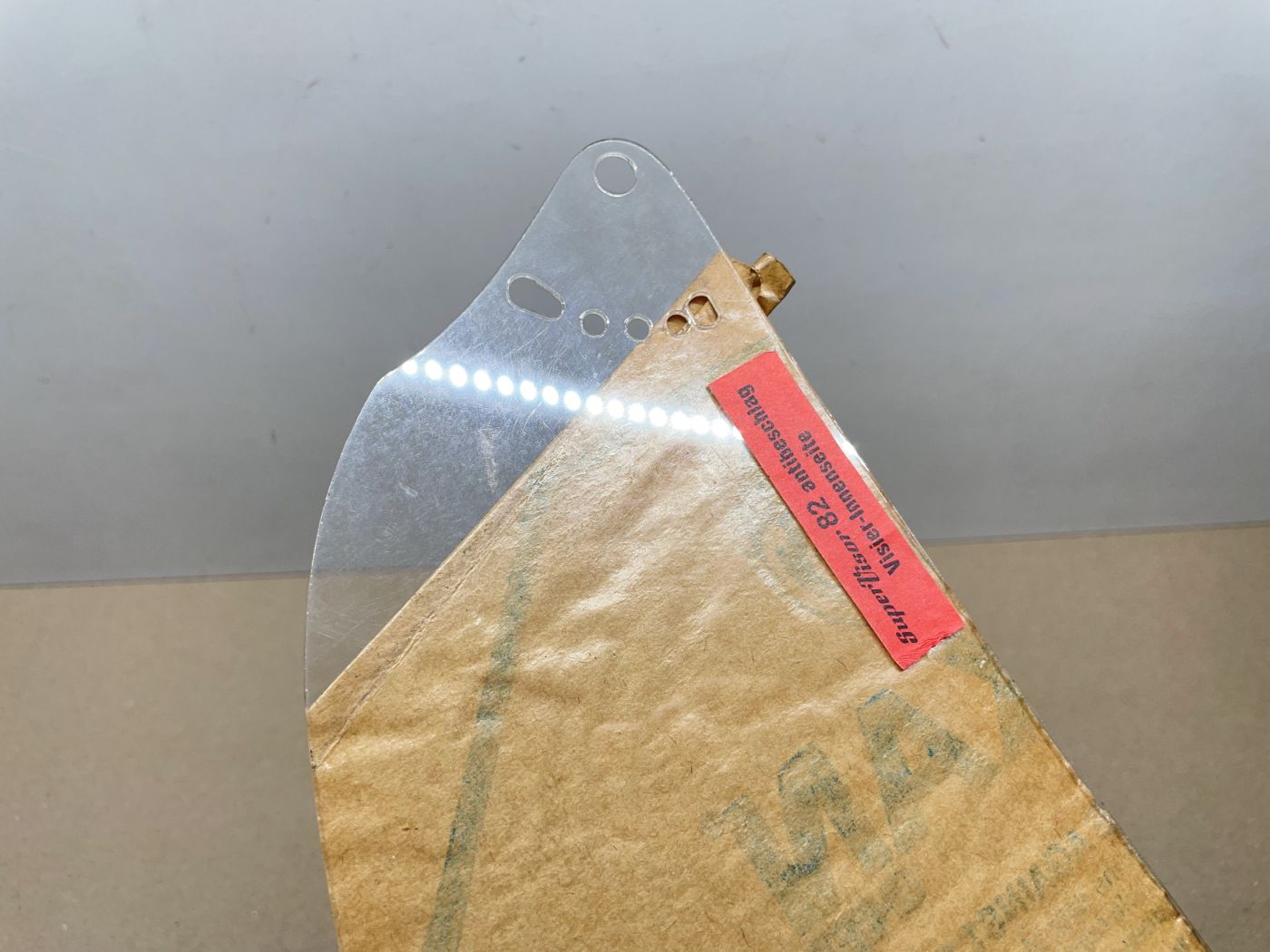 2x Schuberth Visier Super Visor 82 Antibeschlag NOS Visierscheibe Helmvisier (106)