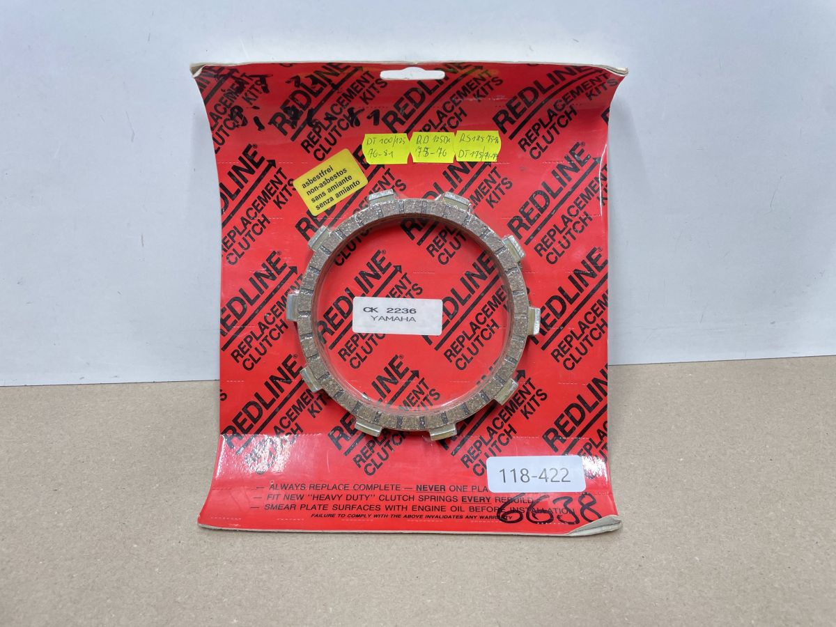 Redline CK2336 Kupplungslamellen Clutch disc set - Yamaha DT 125 175  RD 125 (118-12)