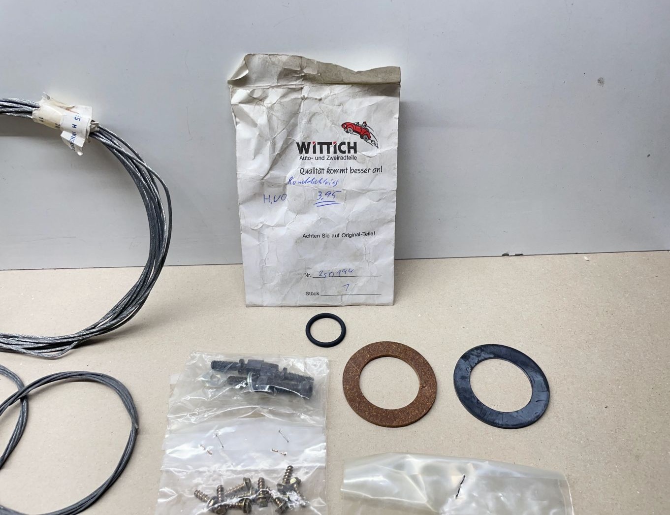 Mofa Moped Teile - Bremszug Schraube Mutter Feder Bremsbacke Dichtung Vergaser (39-81)