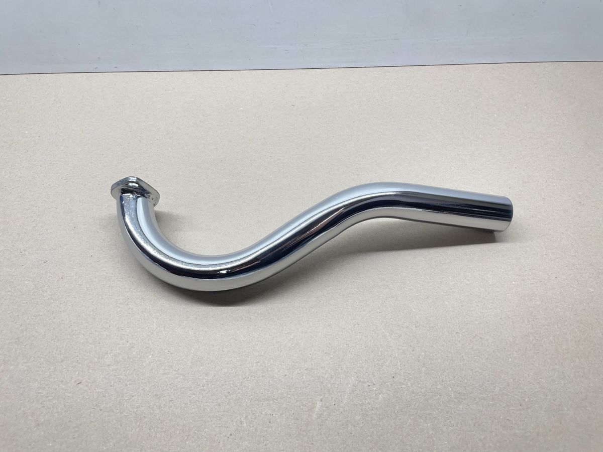 Puch Maxi - Auspuffkrümmer 28mm Chrom exhaust  (94-K13)
