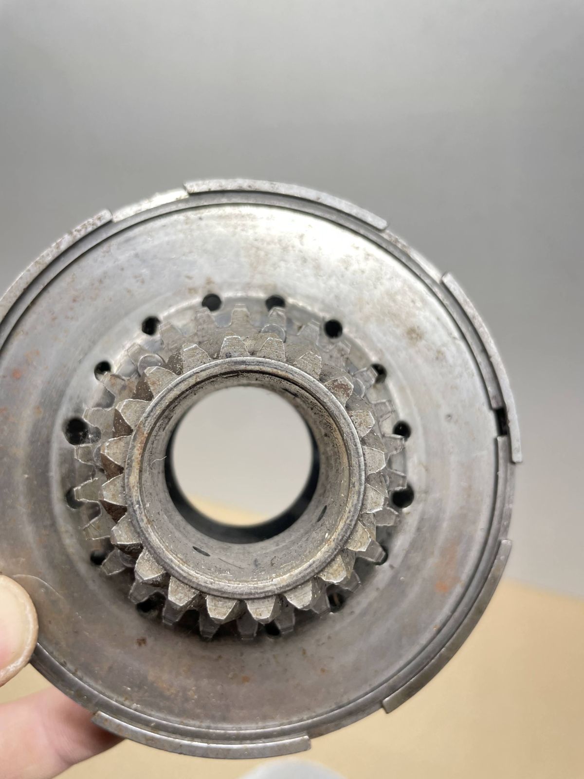 Vespa PX 80, P80e, P80X -  Kupplung 20 Zähne Ritzel Korb Motor (86)