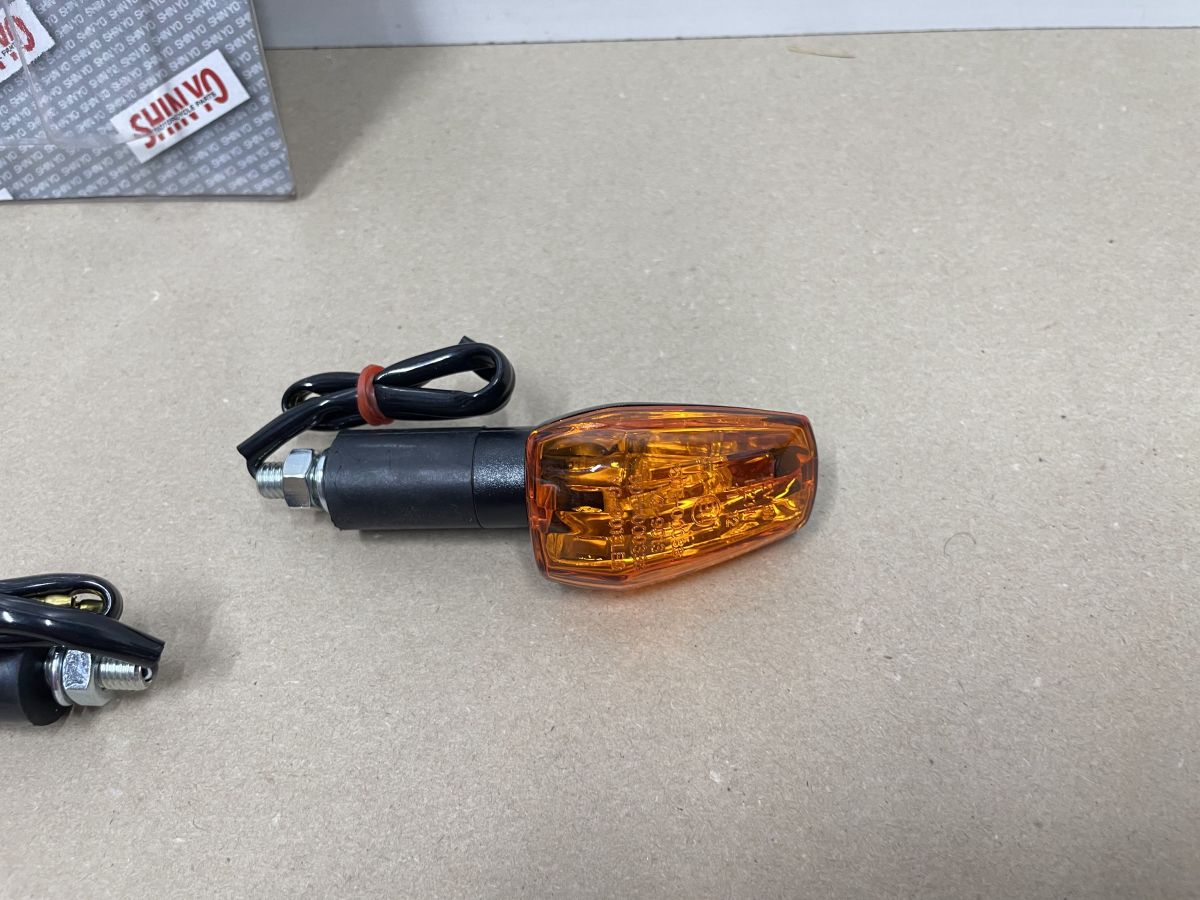 IMOLA 1 - Mini Blinker E-gepr. NEU flasher Kawasaki Suzuki Honda Yamaha (118-16)