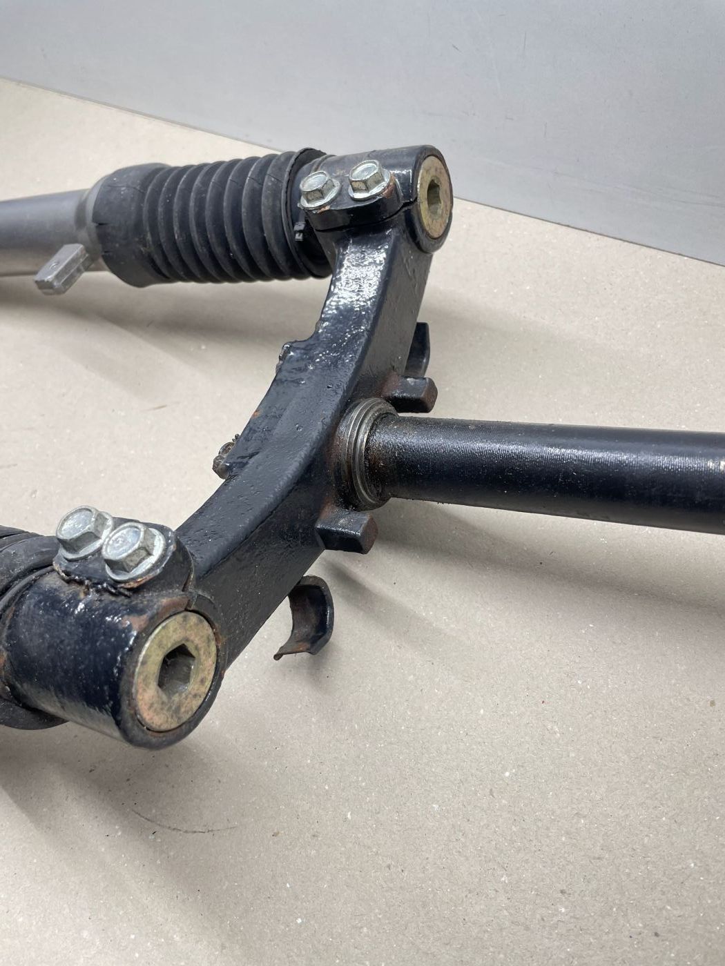 Ering / Baotian BT49QT-7 original Gabel Stoßdämpfer Federung fork  (102-14)