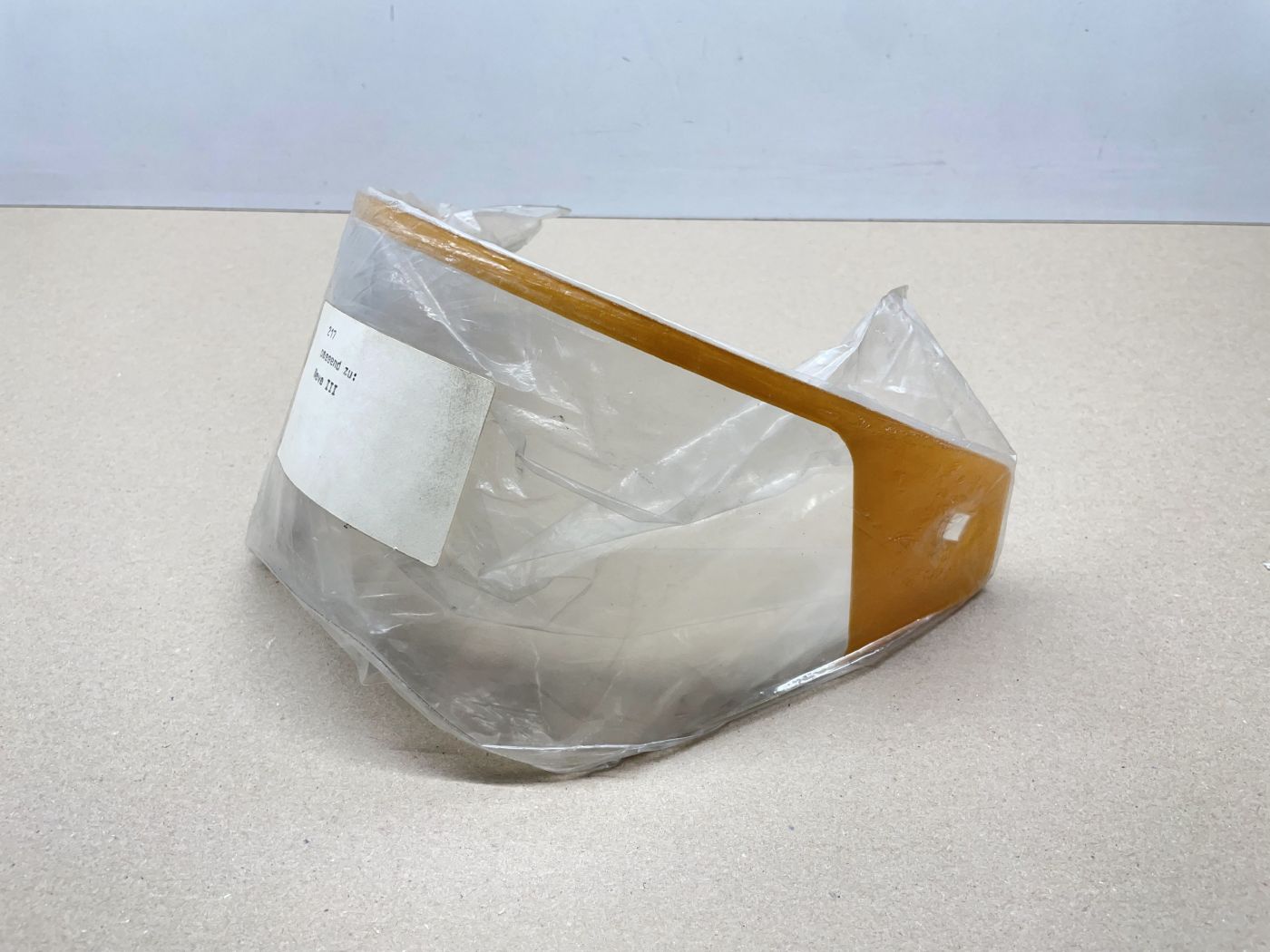 Nava 3 Helmvisier Gelb Schutzvisier Helm NOS NEU Mofa Moped Roller  (106)