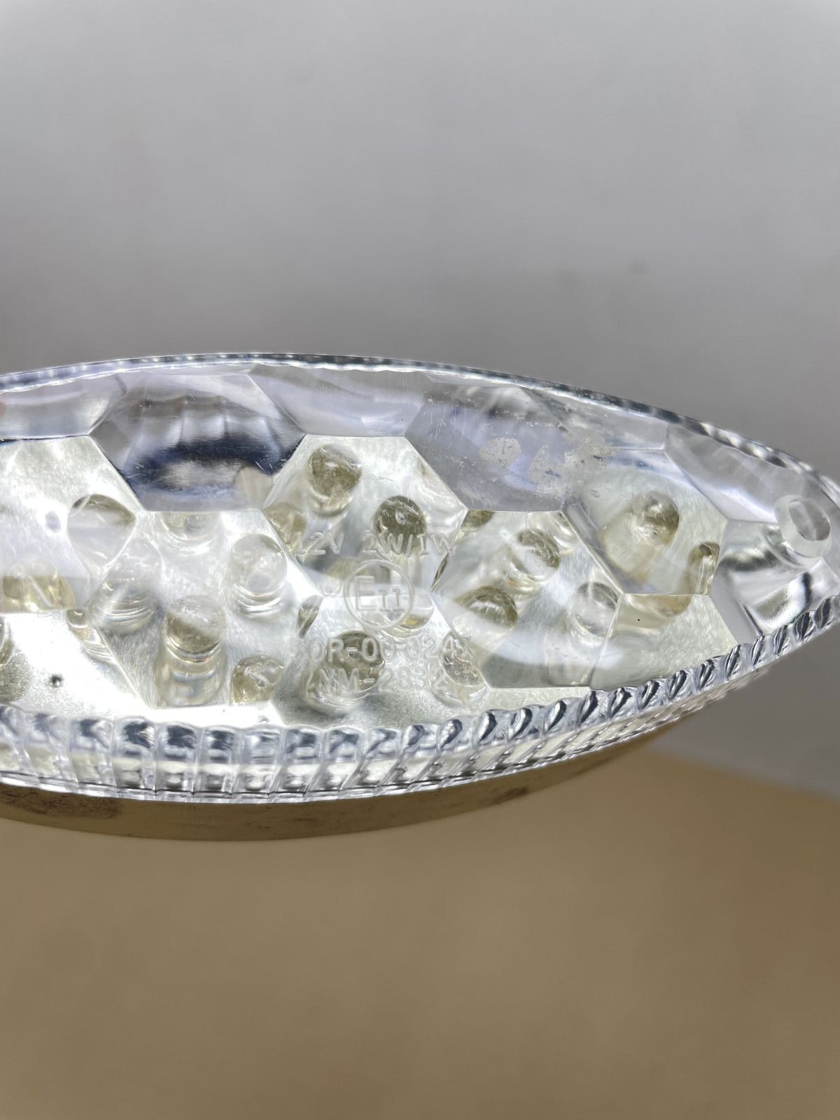 LED Rücklicht Universal mit E-Nummer 12V - Aprilia Honda KTM Yamaha Motorrad (118-25)