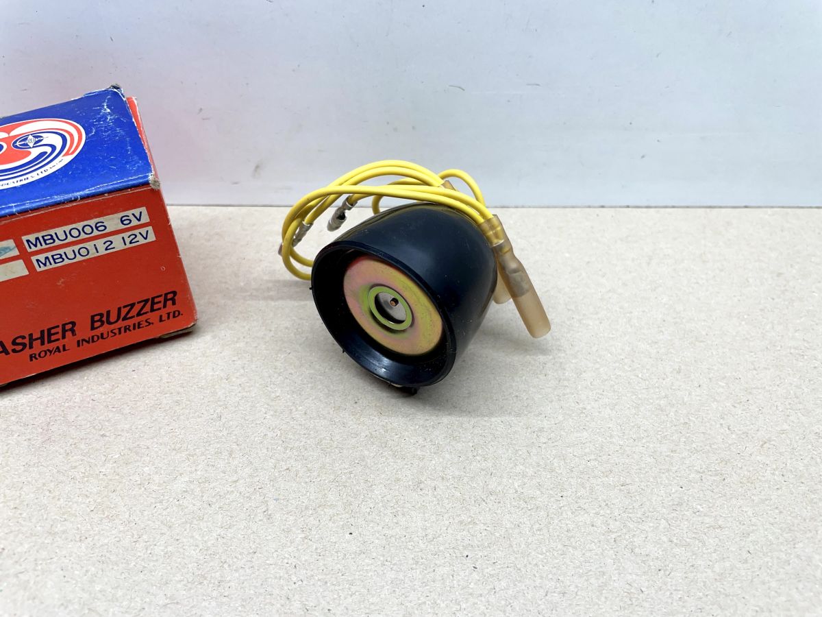 Motorrad Blinkersummer Royal Industries 6V NOS Motorcycle Flasher Buzzer (39-16)