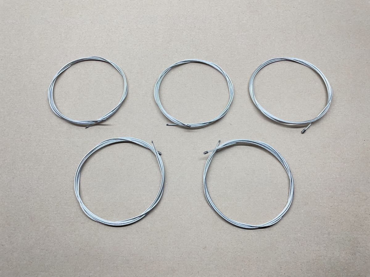 5x Dekozug Gaszug Chokezug 1,50 x 1600mm Puch Hercules Zündapp Kreidler (94-288)