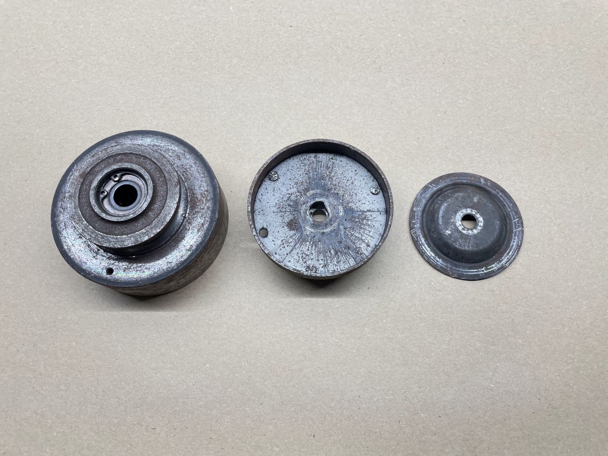 Piaggio Ciao Si Bravo Mofa - Kupplung Glocke Grundplatte Schleuderbacken  (W7)
