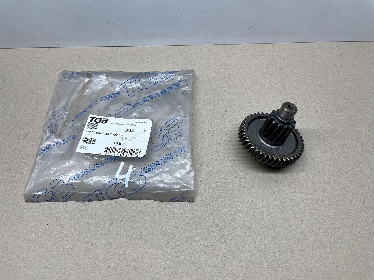 Pegasus TGB  ORIGINAL Zahnrad Getriebe 400328 shaft idle 42T 13T NEU (40-18)