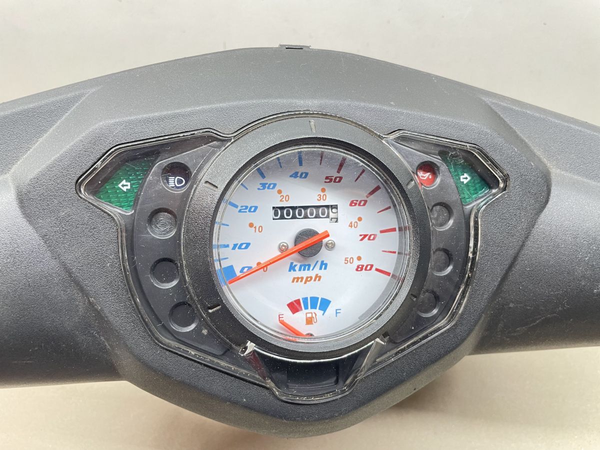 Lifan S-Ray 50 original Tacho Tachometer NEU + Verkleidung Lenker (102-R)