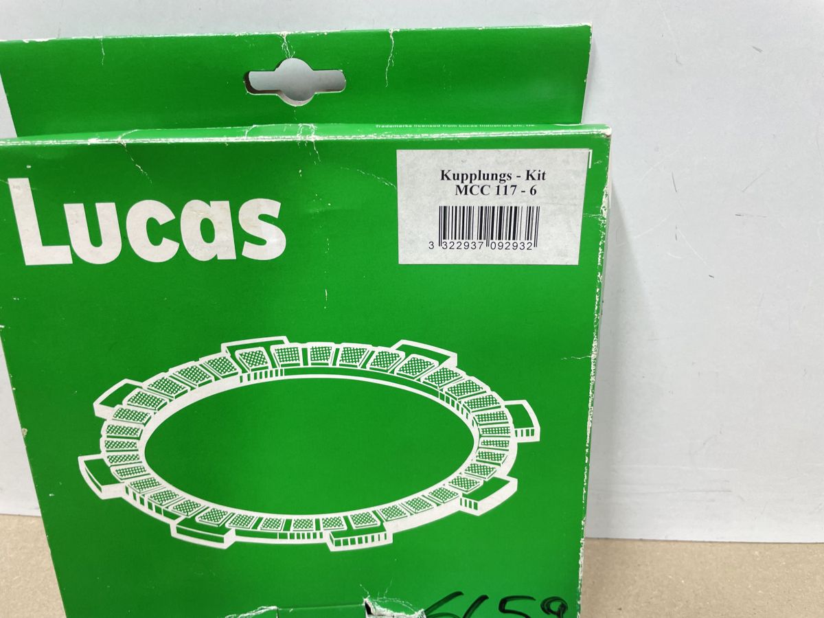 TRW MCC116-7 Kupplungslamellen Clutch disc set - HONDA XL600 NX650 CR500 (118-12)