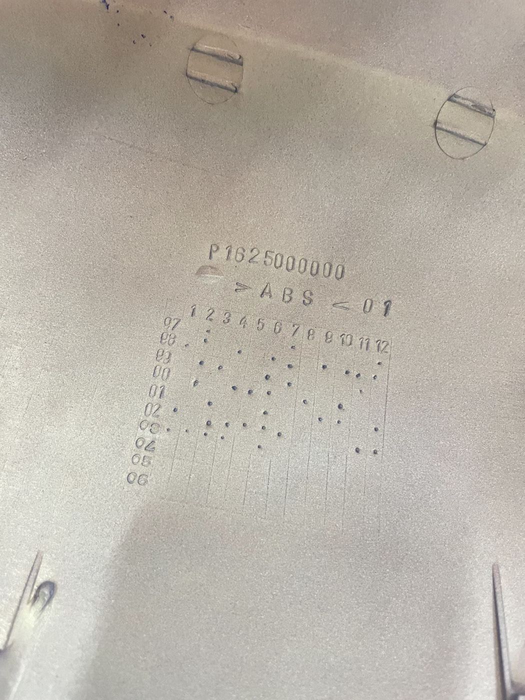 Pegasus SKY 50 TGB - Heck Abdeckung Verkleidung Sitzbank fairing  (118-V)
