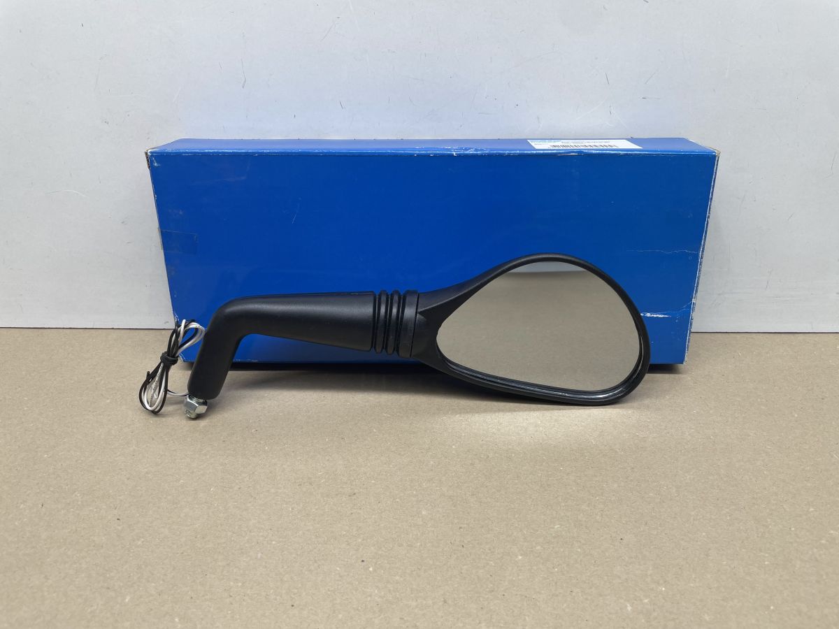 Rückspiegel mit LED Blinker rechts  - Yamaha MBK mirror with turn signal (118-17)