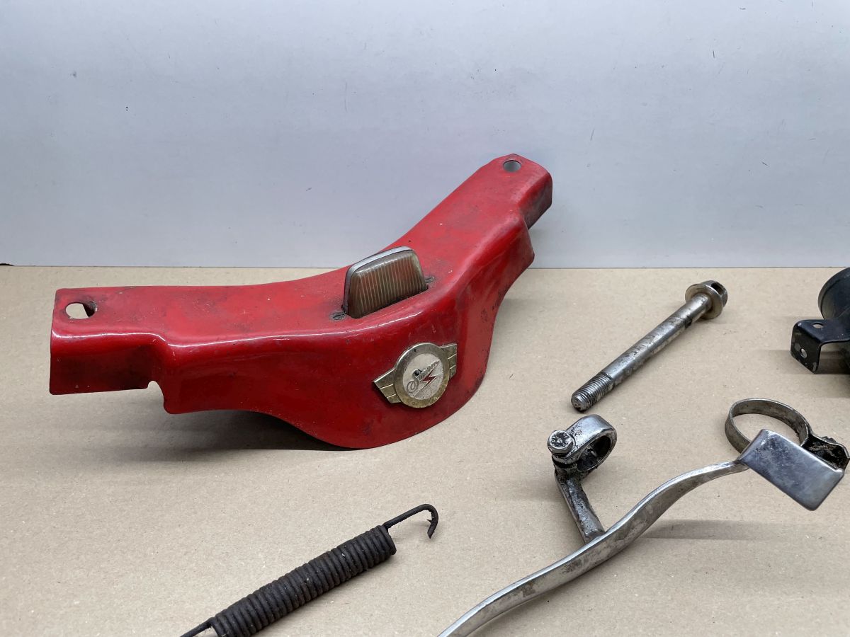 Simson Schwalbe original Teile Verkleidung Schaltwippe Luftfilter Schraube etc.