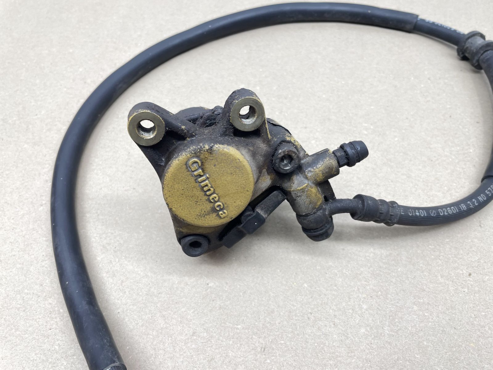 Honda X8R  - Bremse vorne Bremshebel Bremspumpe Bremszange front brake 119)