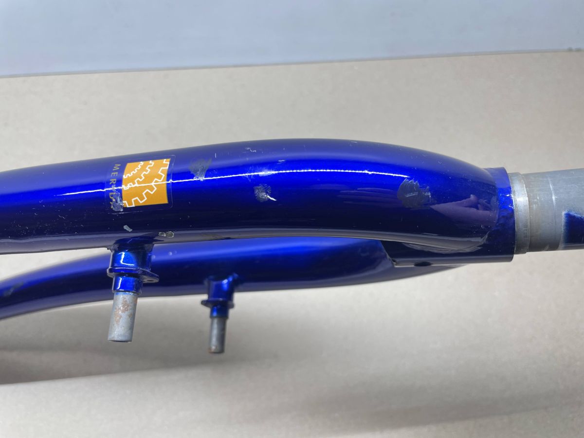 28"  Merida Starrgabel 1 1/8"  Blau  Schaftlänge 160mm  (GB2)